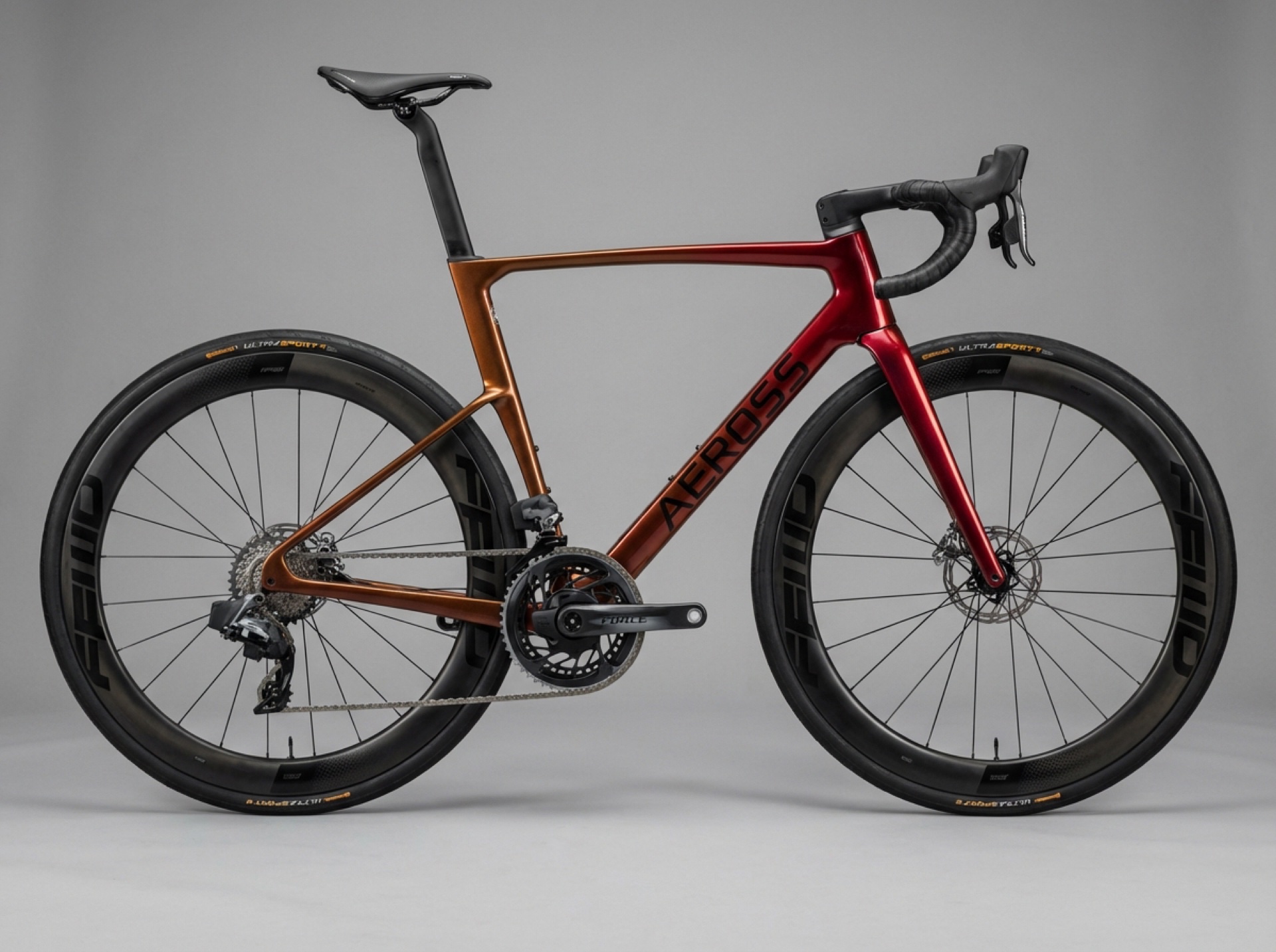 Aeross Aero Two in rood-koper colorshift